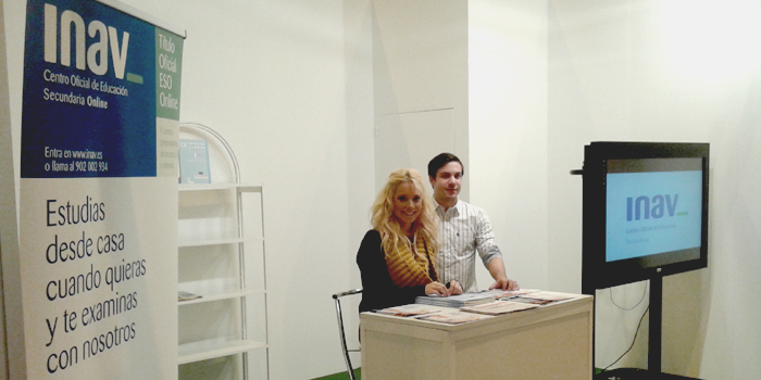 Inav estuvo presente en SIMO Educación apostando por la enseñanza de adultos online